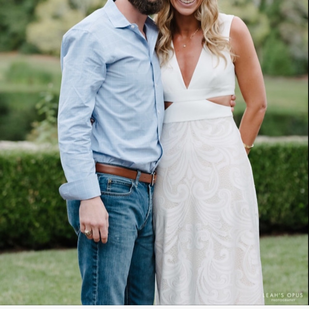BCBG White dress